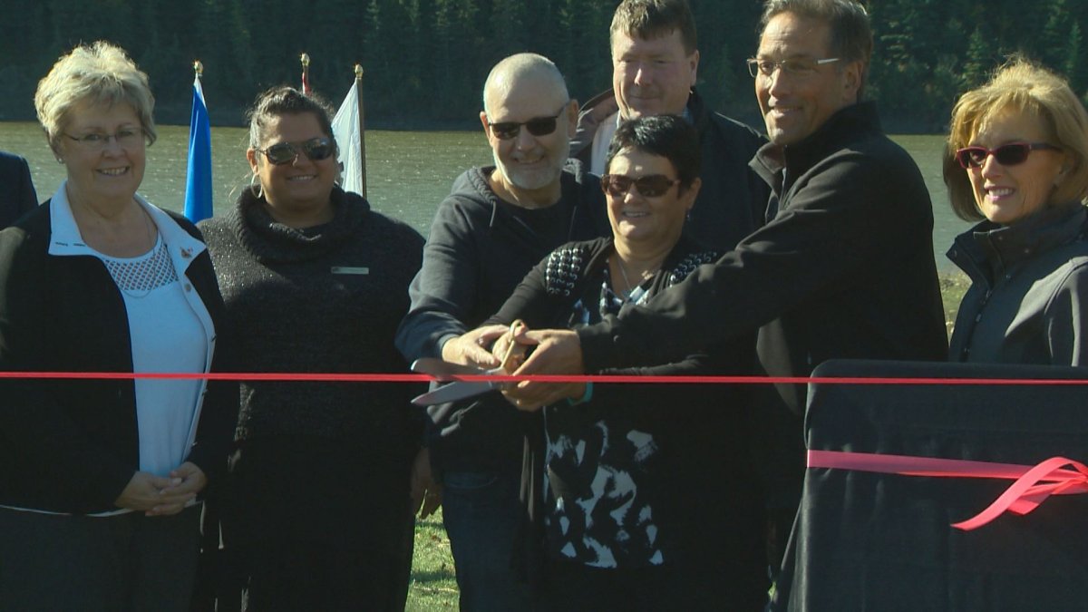 The grand opening of the Constable Chelsea Robinson Park was held in Parkland County, Saturday, Sept. 24, 2016. 