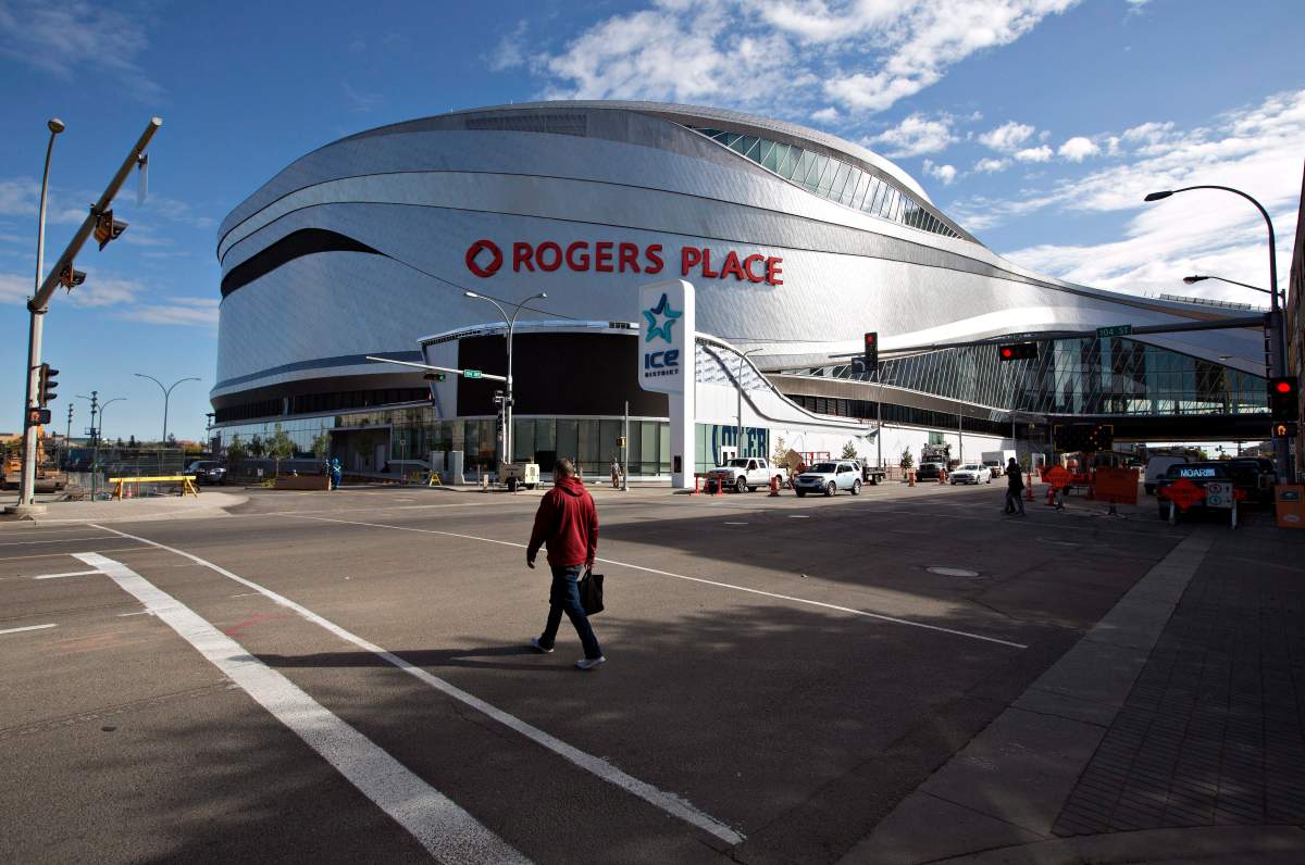 Rogers Place Arena, the new home of the Edmonton Oilers, is shown in Edmonton, Alta., on Wednesday September 7, 2016.