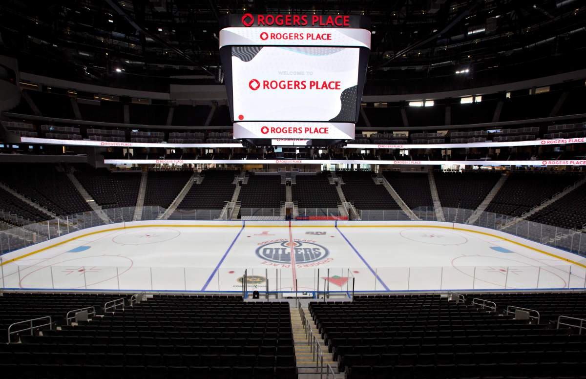 Rogers Place Arena, the new home of the Edmonton Oilers, in Edmonton, Alta., on Thursday, September 8, 2016. 