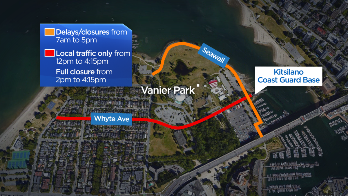 Royal visit means weekend road closures as Will and Kate tour BC - image