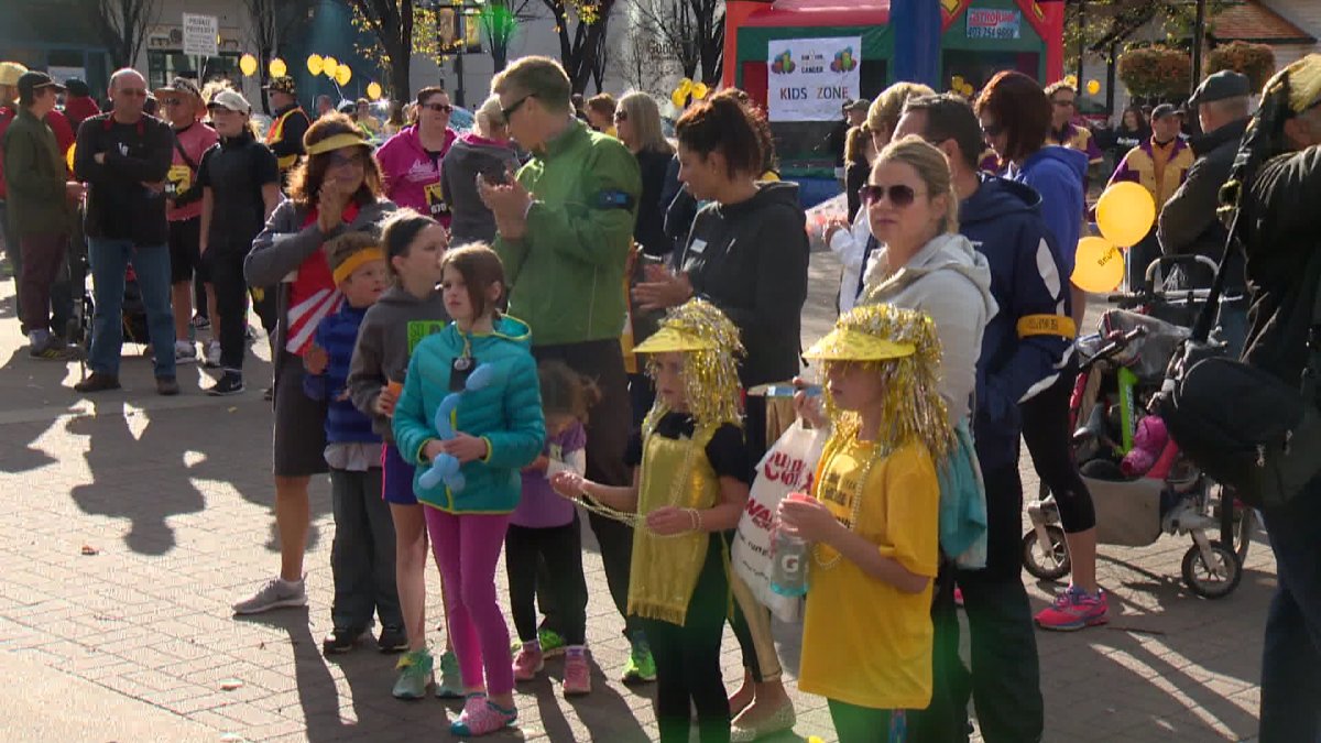 Hundreds of Calgarians take part in annual ‘Run for Childhood Cancer’ - image