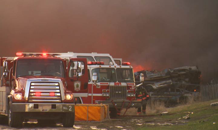 Two youth have been sentenced in connection to a Saskatoon salvage yard fire that took place in April.