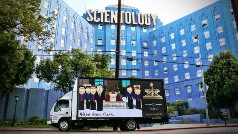 ‘South Park’ trolls White House, Church of Scientology and more with billboards - image