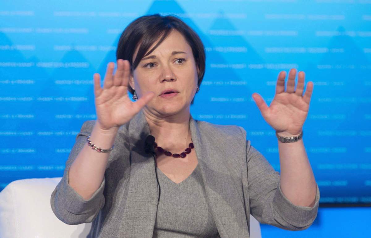 Alberta Minister of Environment and Parks Shannon Phillips says her government is willing to talk to Ottawa about a federal price on carbon of up to $50 a tonne if the Kinder Morgan Trans Mountain pipeline expansion is approved.