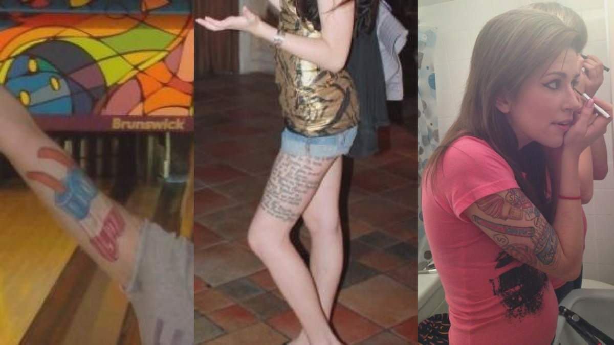 Family of Jami Springer posted the following photos, showing the unique tattoos on her body.