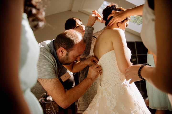 Wedding Dress Malfunction