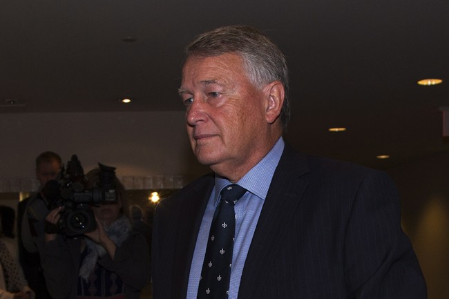 Robin Camp arrives at a Canadian Judicial Council inquiry in a Calgary hotel, Friday, September 9, 2016. 