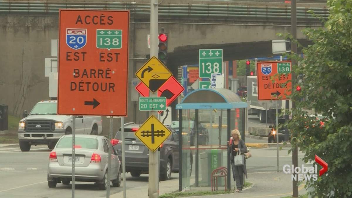 If you're looking to travel over the long weekend you may want to take some extra time doing so. Road work will force several closures across Montreal, October 7, 2016.