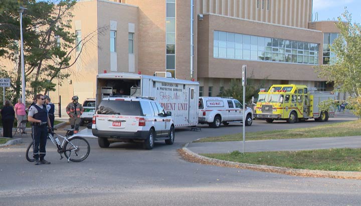 The Western College of Veterinary Medicine building at the University of Saskatchewan has been reopened after a chemical leak Thursday afternoon.