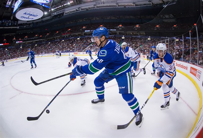 Anton Rodin scores winner as Canucks top Oilers | Globalnews.ca