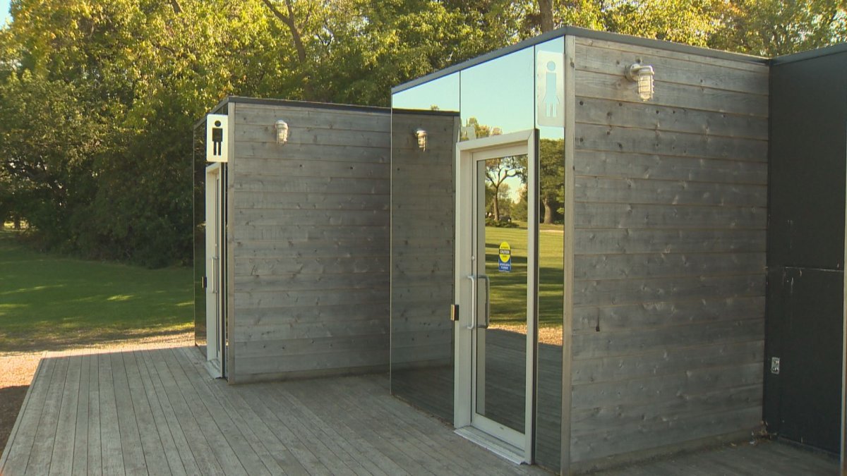 A Winnipeg restroom is vying for a prestigious title and it needs your vote.