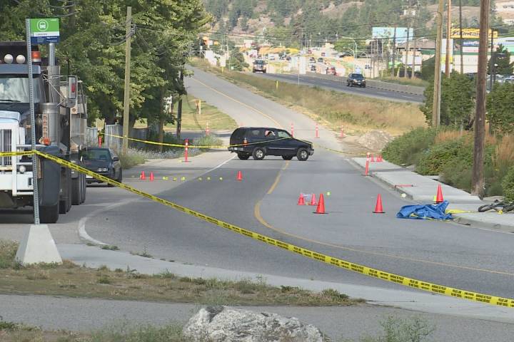 A file photo of the scene in West Kelowna following the August 2nd, 2016 shooting on Hudson and Westlake Roads.  