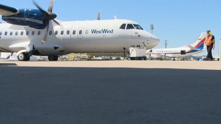 A West Wind Aviation statement says the move to "put its fleet of aircraft on hold" was done voluntarily.
