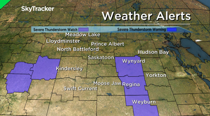 Severe thunderstorm watch issued in Saskatchewan - Saskatoon ...