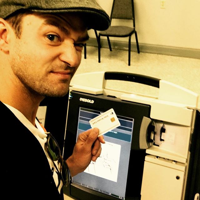 Justin Timberlake’s illegal voting booth selfie not ‘under review’ - image