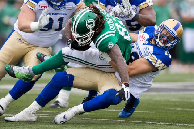 The Saskatchewan Roughriders' offence ranked last among CFL clubs in 2016 for points scored, touchdowns scored and passing touchdowns scored.