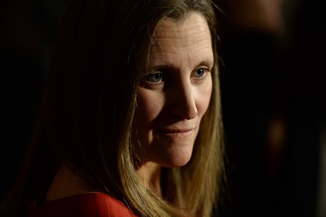 International Trade Minister Chrystia Freeland is being praised by an EU convoy for her decision to walk out of CETA talks last month.
