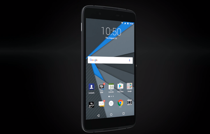 The Android-based DTEK60 will be the last phone for which BlackBerry buys components itself, which carries a heavier risk if it does not sell well.