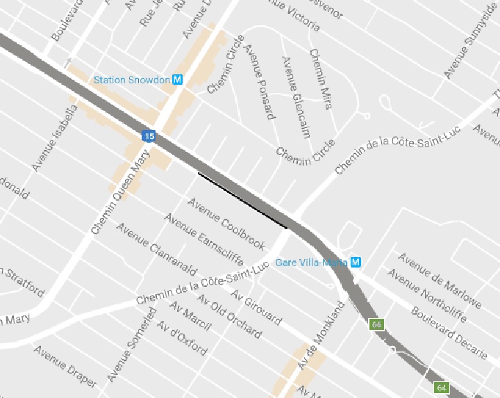 Google maps shows area affected by temporary service interruption and boil water advisory. Saturday, Oct. 29, 2016.