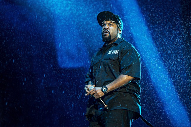 Rapper Ice Cube performs onstage in this file photo.