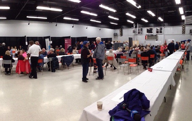 Cape Breton residents attend information session about how to move forward following the floods. 