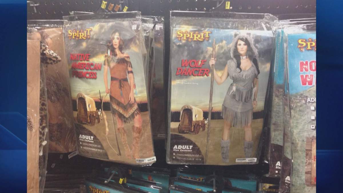 An Edmonton woman is urging shoppers not to purchase Indigenous-themed costumes this Halloween.