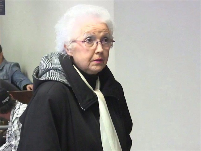 An 80-year-old Nova Scotia woman known as the "Internet Black Widow" for poisoning and killing men she met online is due in a Halifax courtroom today to sign a two-year peace bond.