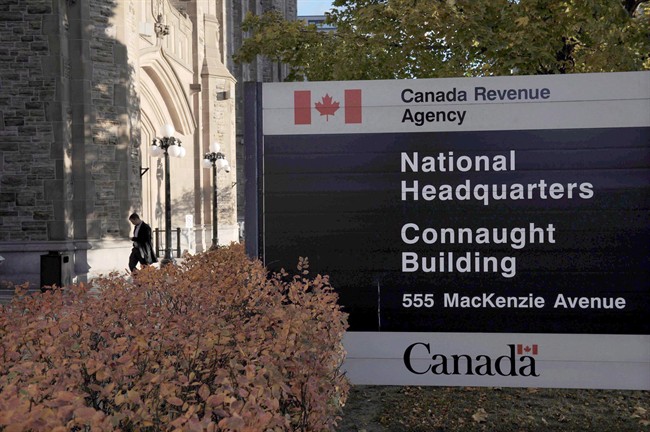 A file photo of the Canada Revenue Agency headquarters in Ottawa.