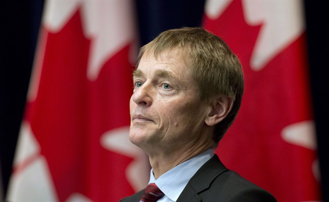 Chief Public Health Officer Dr. Gregory Taylor is pictured during a press conference in Ottawa on October 20, 2014. 