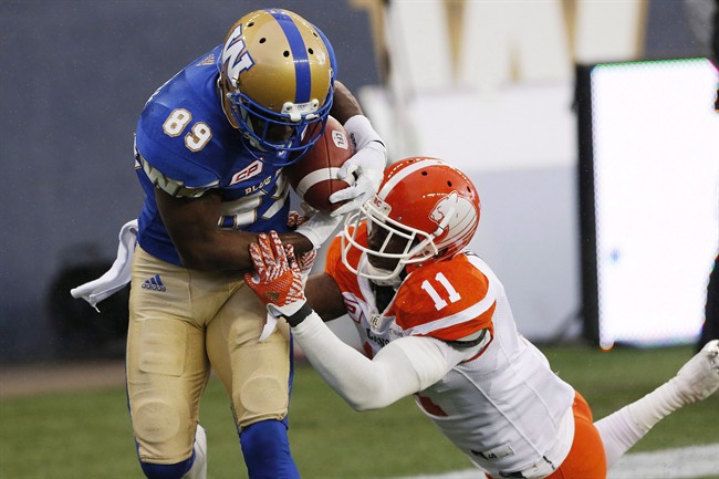 Winnipeg Blue Bombers Bring Back Receiver Clarence Denmark - Winnipeg ...