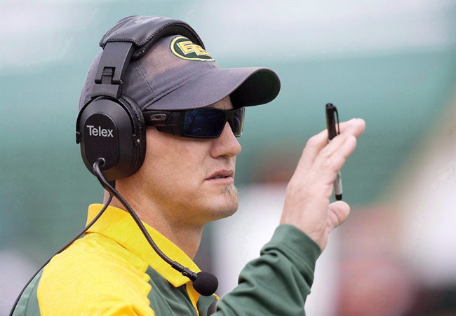 Edmonton Eskimos head coach Jason Maas.