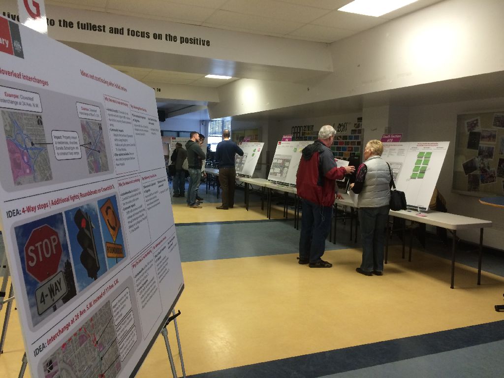 Calgarians voice opinions at open house for Crowchild Trail changes - image