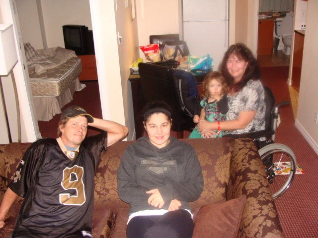 Gaudet family photo in 2010