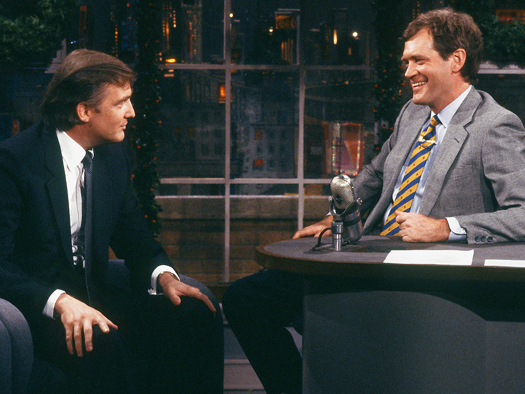 Donald Trump, David Letterman