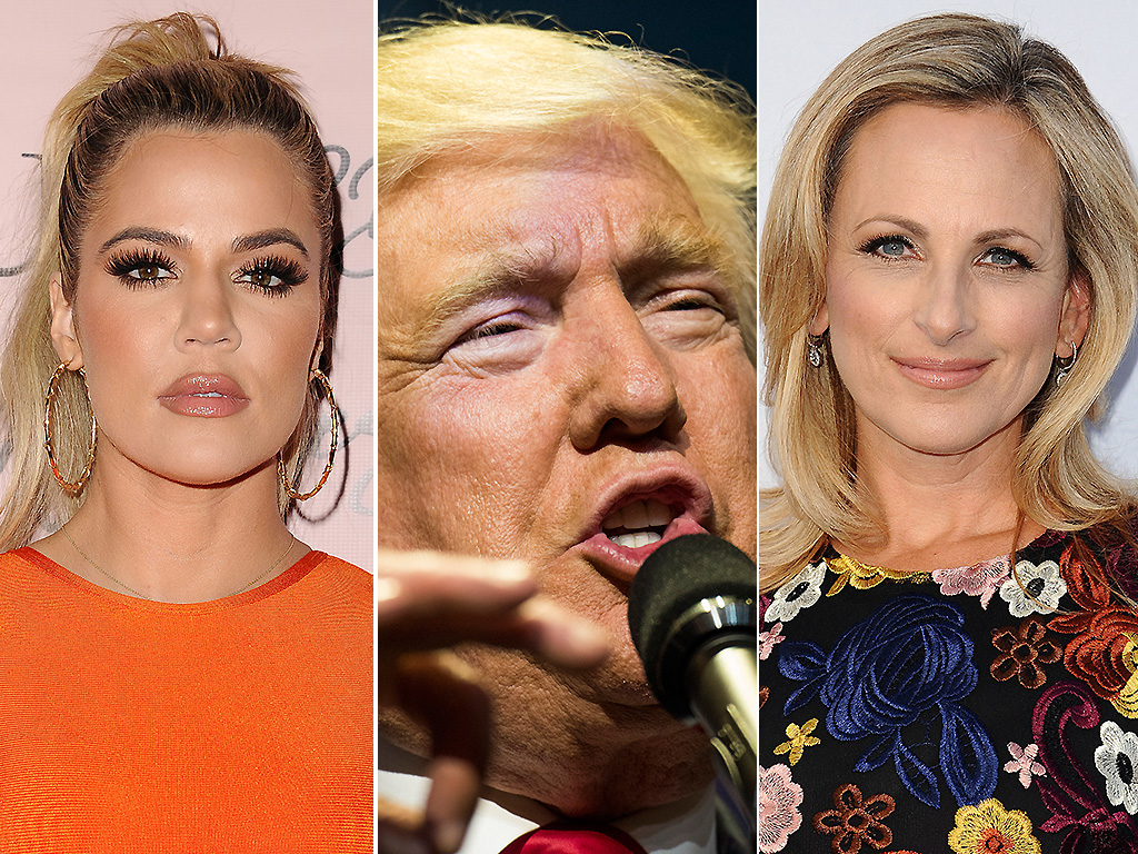 Khloe Kardashian, Donald Trump, Marlee Matlin