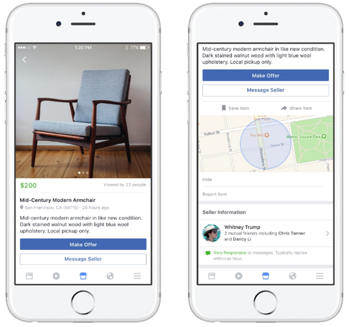 Facebook Launches Marketplace Buy And Sell Feature In Canada National Facebook Marketplace 