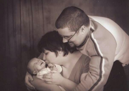 Family photo album of Eileen, Ryan and son Jacob.