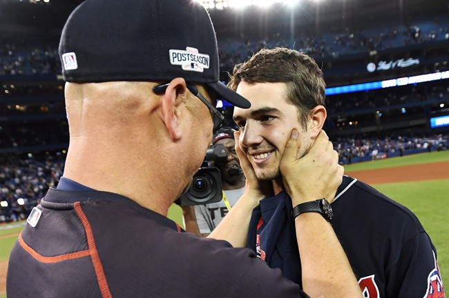 Rookie pitcher who helped Cleveland beat Blue Jays has wedding registry filled by fans - image