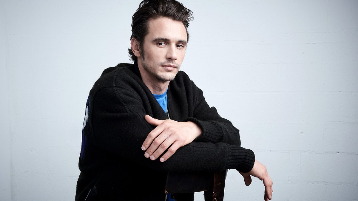 Actor James Franco from "The Fixer" poses at the Tribeca Film Festival Getty Images Studio on April 16, 2016 in New York City.  
