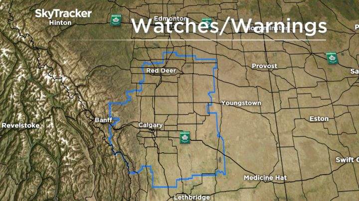 Freezing drizzle advisory issued by Environment Canada for central Alberta, Oct. 7. 