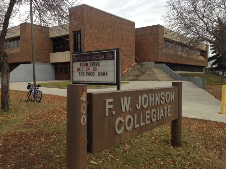 F.W. Johnson Collegiate was put in secure-the-building mode at 10:15 a.m. CST after a possible threat came in the form of a comment made in a conversation.