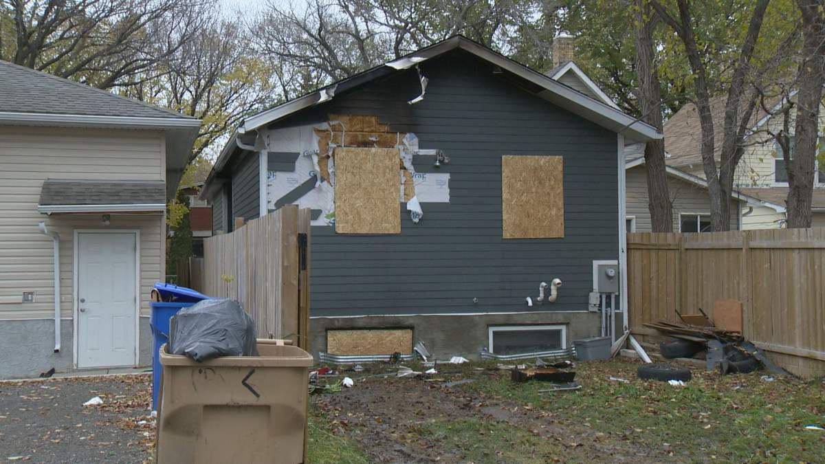 Fire crews are investigating after a house in North Central caught fire Friday evening.