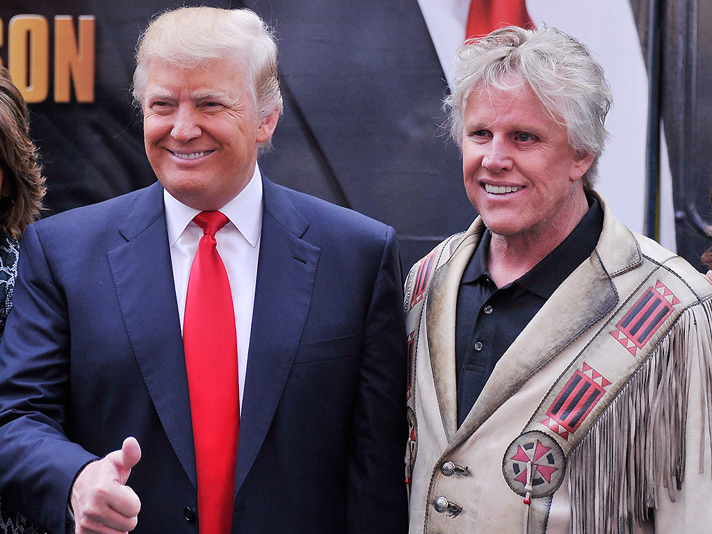 Donald Trump, Gary Busey