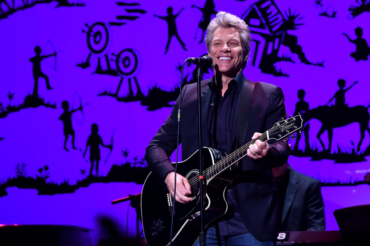 Musician Jon Bon Jovi performs onstage during SeriousFun Children's Network 2016 NYC Gala Show on June 6, 2016 in New York City.