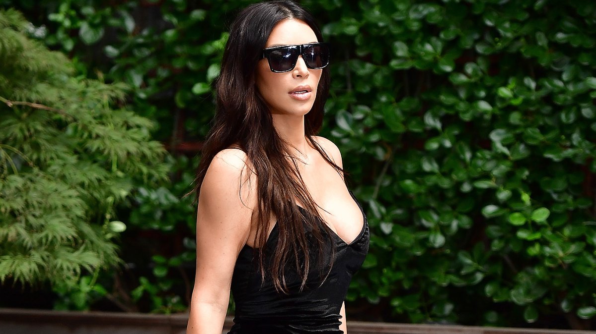 Kim Kardashian seen on the streets of Manhattan on September 14, 2016 in New York City.