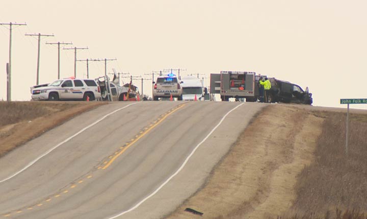 Police asking drivers to avoid Highway 2 near Highway 16 following a “serious collision” between two vehicles.