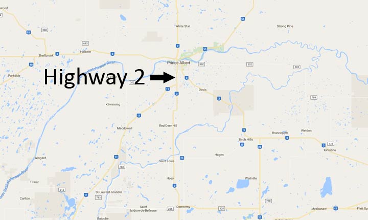 Saskatchewan RCMP say a 21-year-old man was struck by a truck near Prince Albert on Saturday morning.
