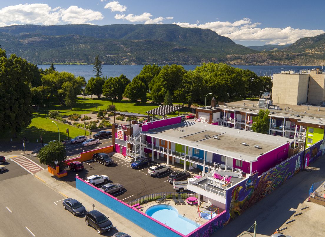 Hotel Zed in Kelowna, B.C.