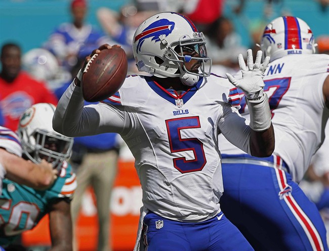 The Buffalo Bills benched QB Tyrod Taylor on Sunday in favour of rookie Nathan Peterman and the results were not pretty.