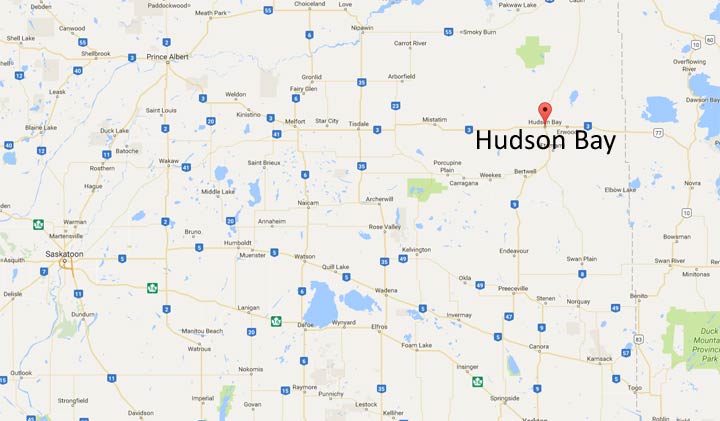 Two people were declared dead after a house fire in Hudson Bay, Sask. Friday.